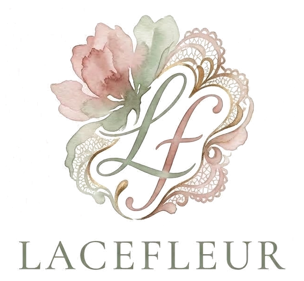 Lacefleur logo — lace and bridal accessories